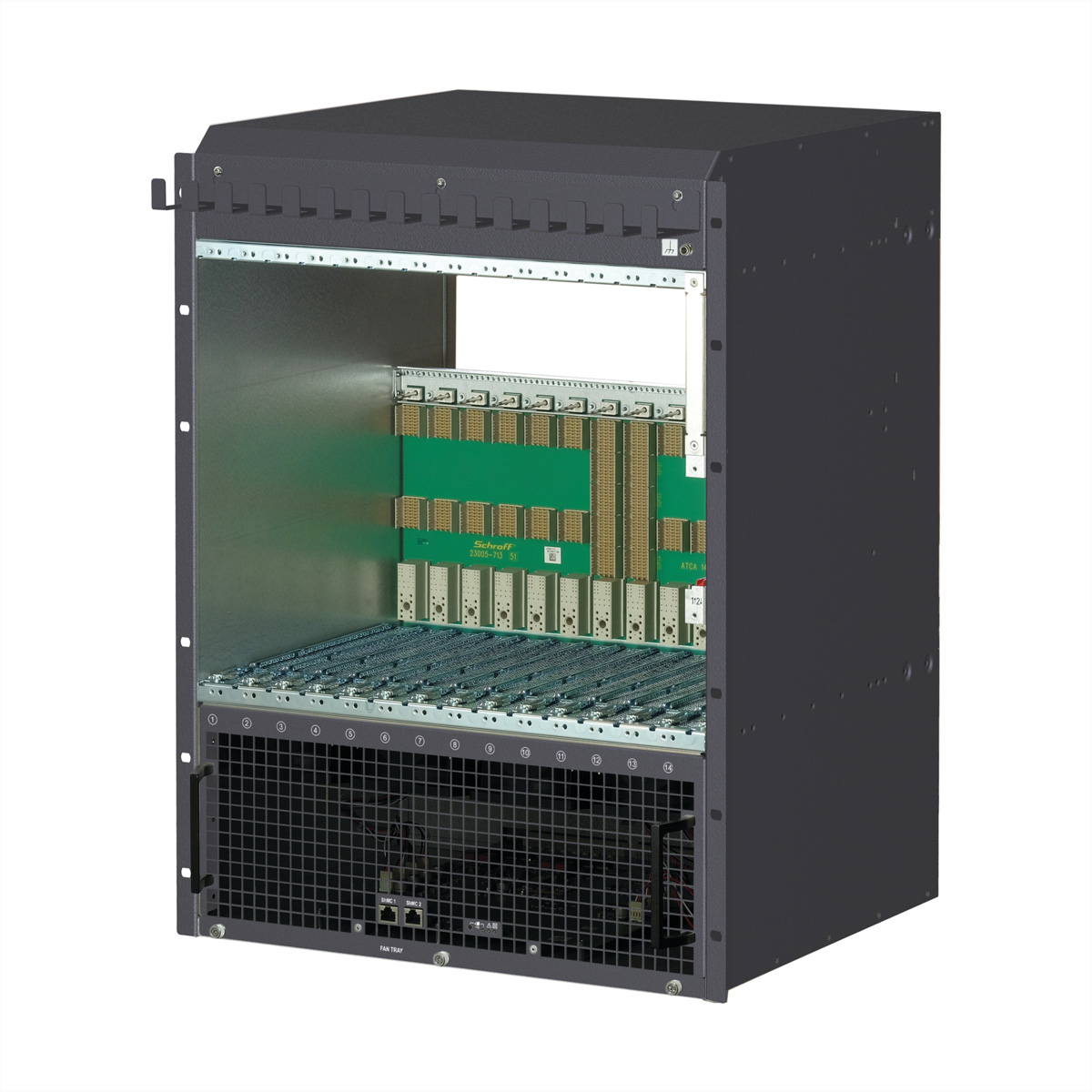 SCHROFF ATCA 14U 14S LOW-PWR-NR ECO AdvTCA Systeme