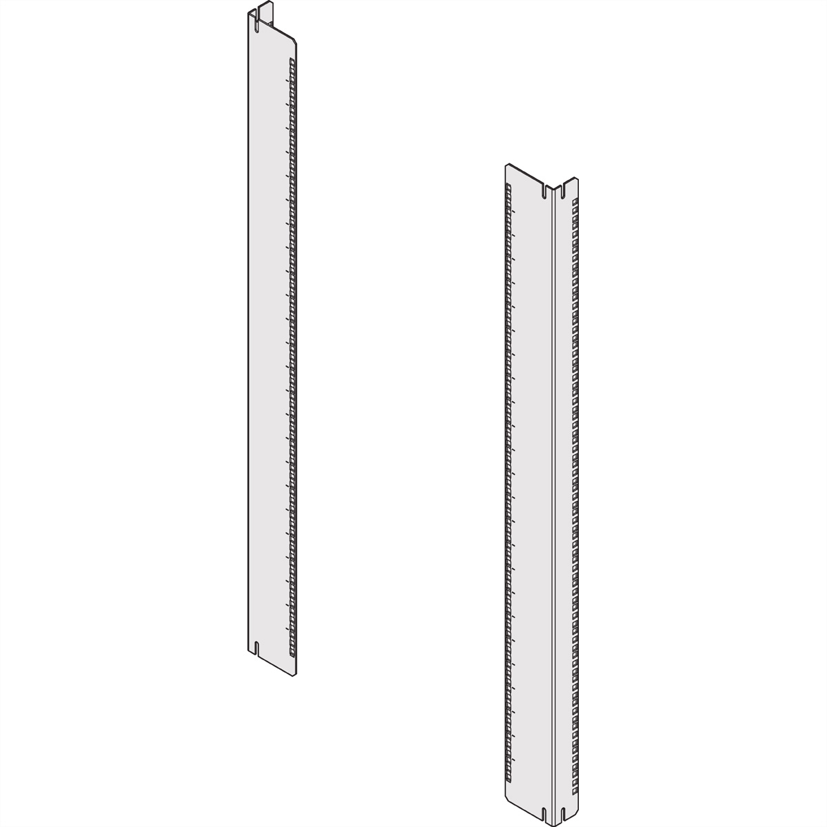 SCHROFF KIT RACK ANGLES ECL 600H600B