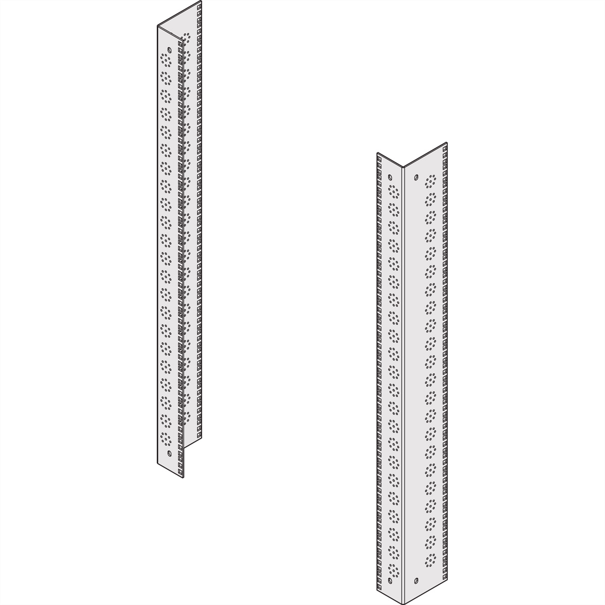 SCHROFF KIT RACK ANGLE FTTX 1200H800B