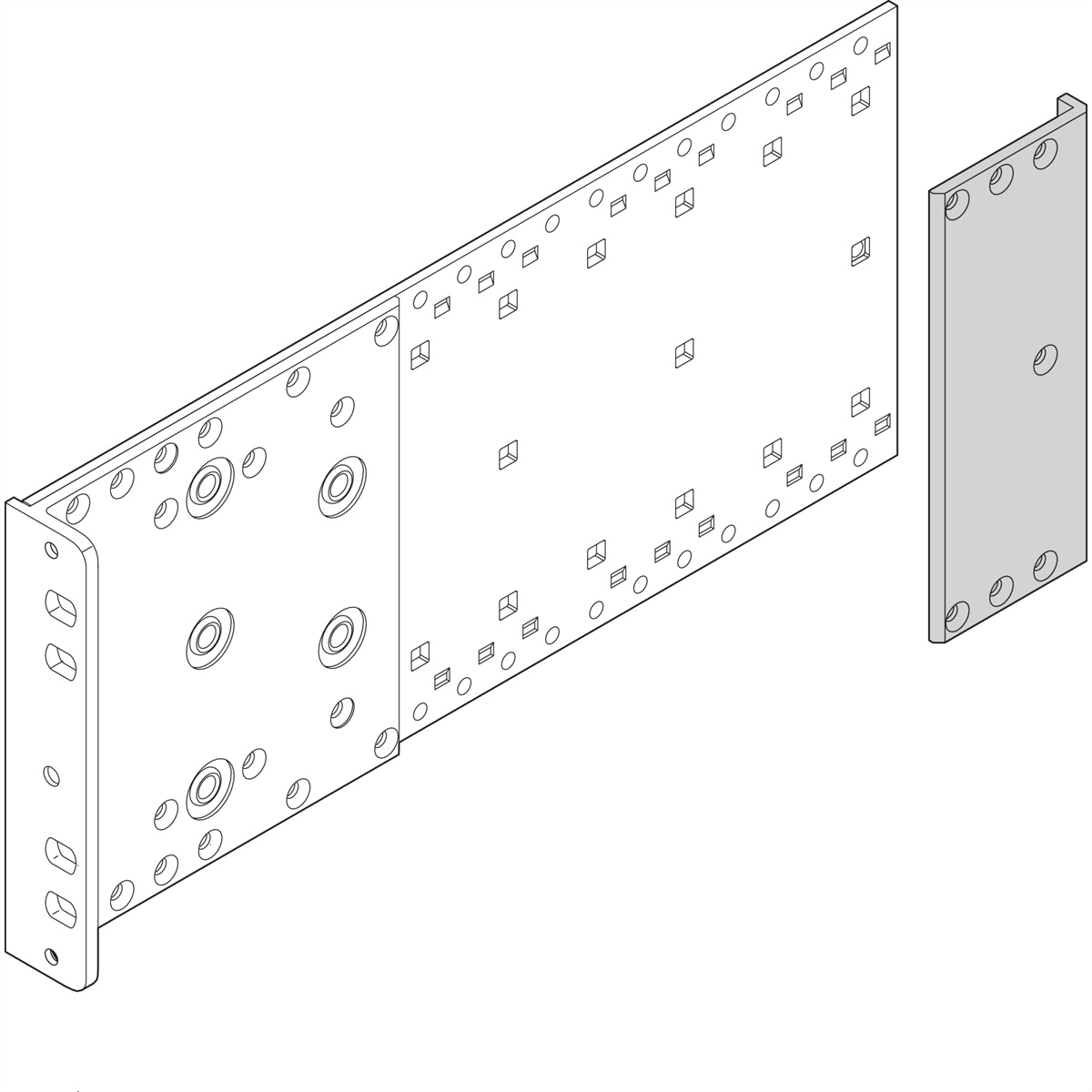 SCHROFF ECKPROFIL R 6HE (2ST)