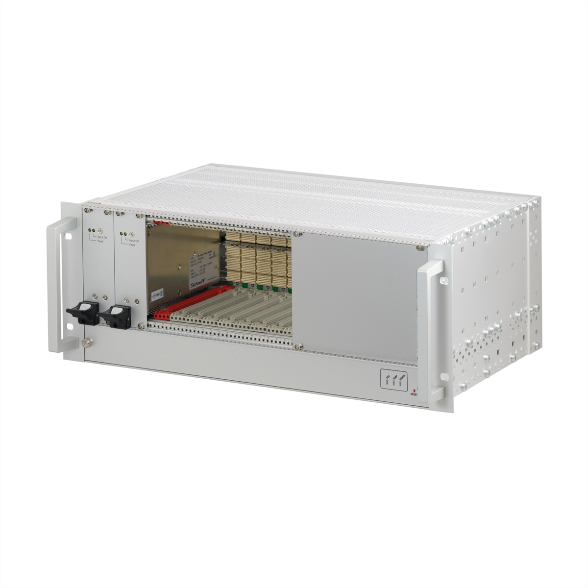 SCHROFF CPCI-S 9SL 4HE 2XPSU RI/O CompactPCI Systeme