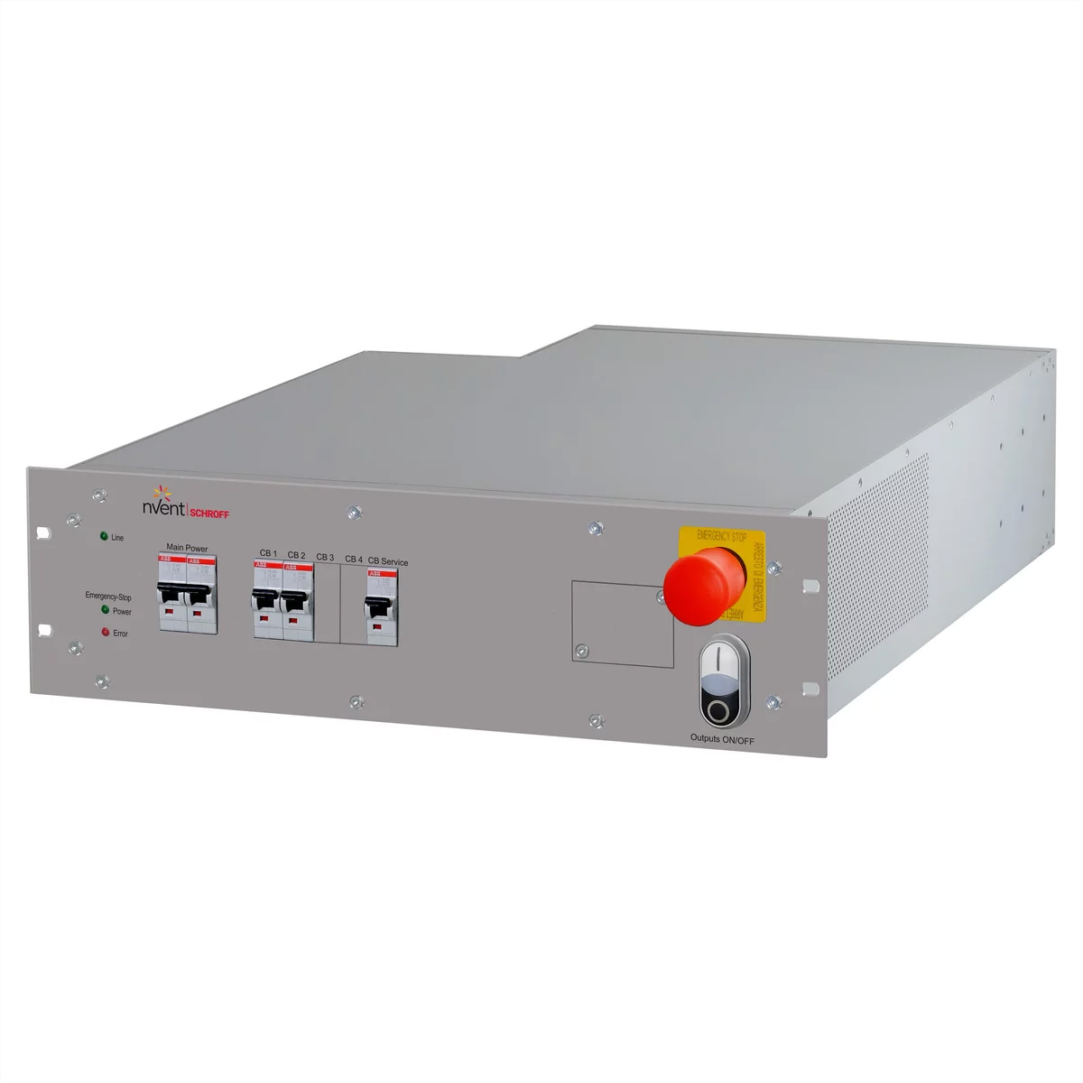 SCHROFF Rack Safety Plus, 3 HE, 120 V AC