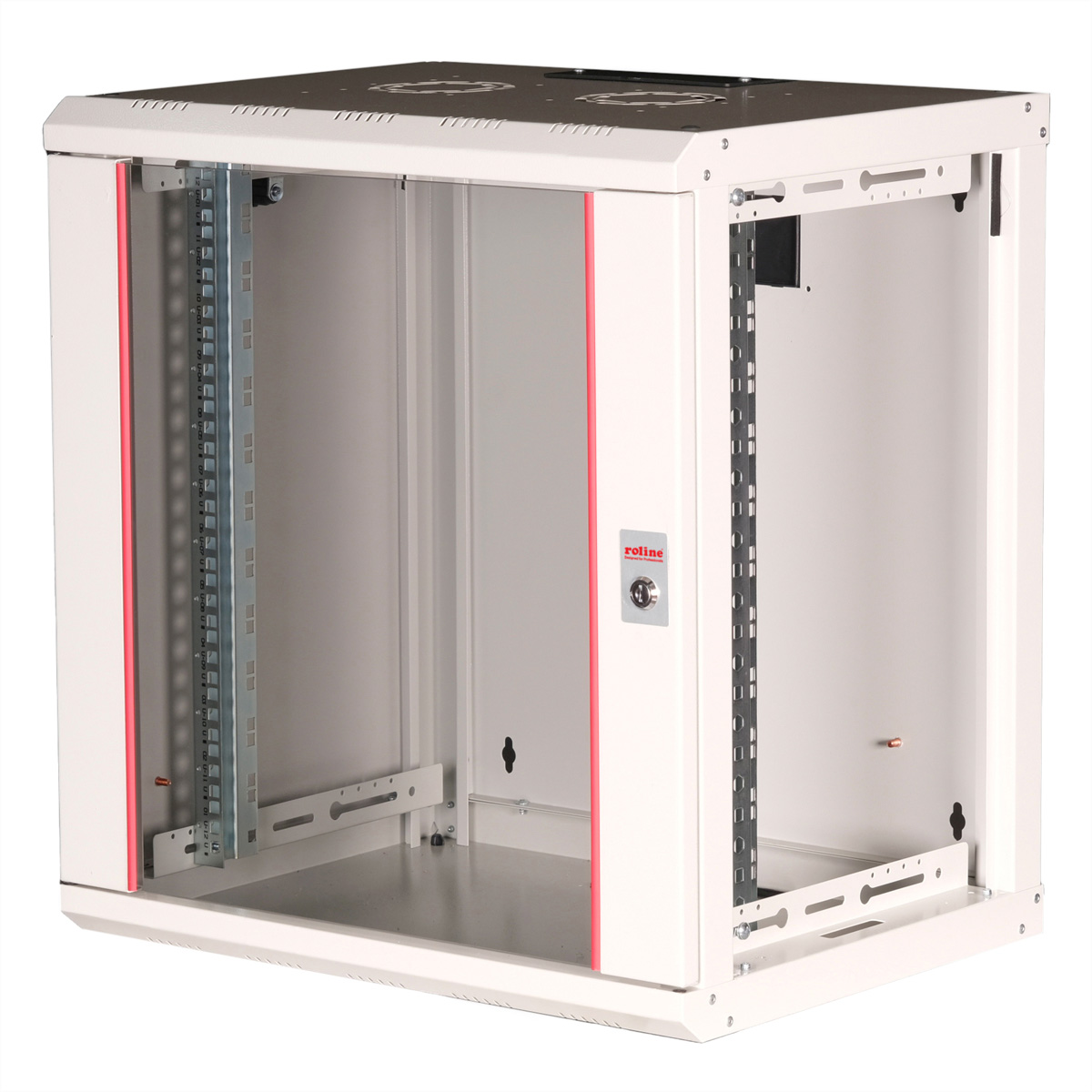 ROLINE 19-Zoll Wandgehäuse Pro 12 HE, 600x450 BxT grau