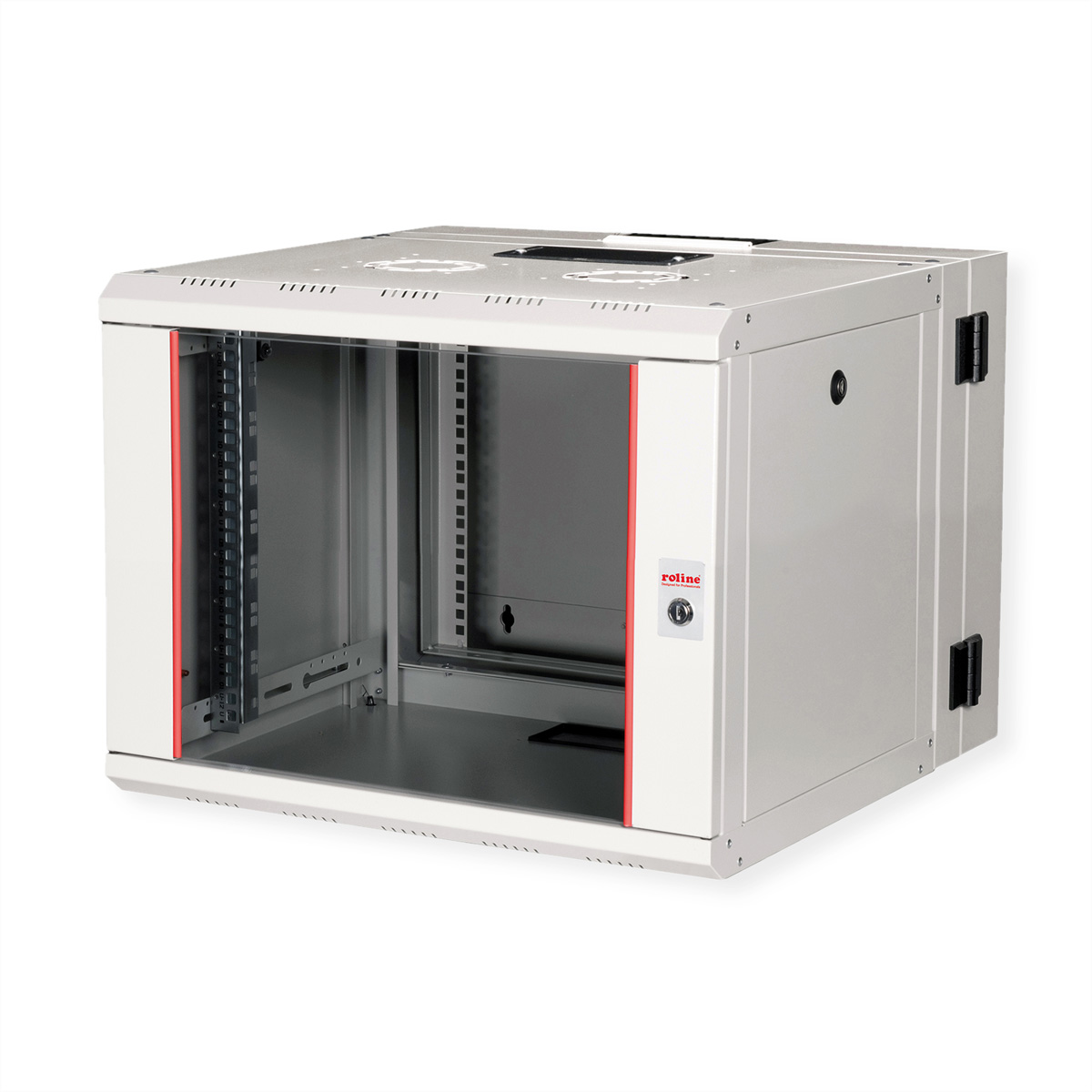 ROLINE 19-Zoll Wandgehäuse Pro 7 HE, 600x600 BxT zweiteilig schwenkbar grau ROLINE 19-Zoll Wandgehäuse Pro 7 HE, 600x600 BxT zweiteilig schwenkbar grau