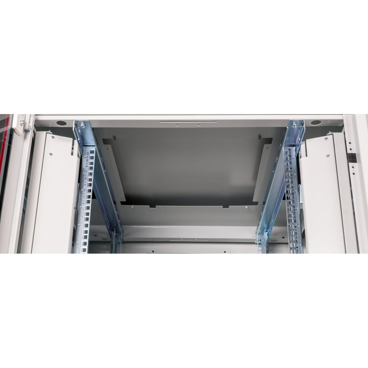 ROLINE 19-Zoll Netzwerkschrank Pro 22 HE, 800x800 BxT Glastür grau