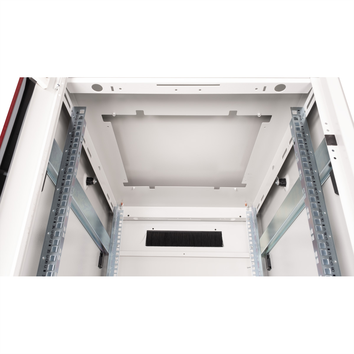 ROLINE 19-Zoll Netzwerkschrank Pro 42 HE, 600x800 BxT Glastür grau