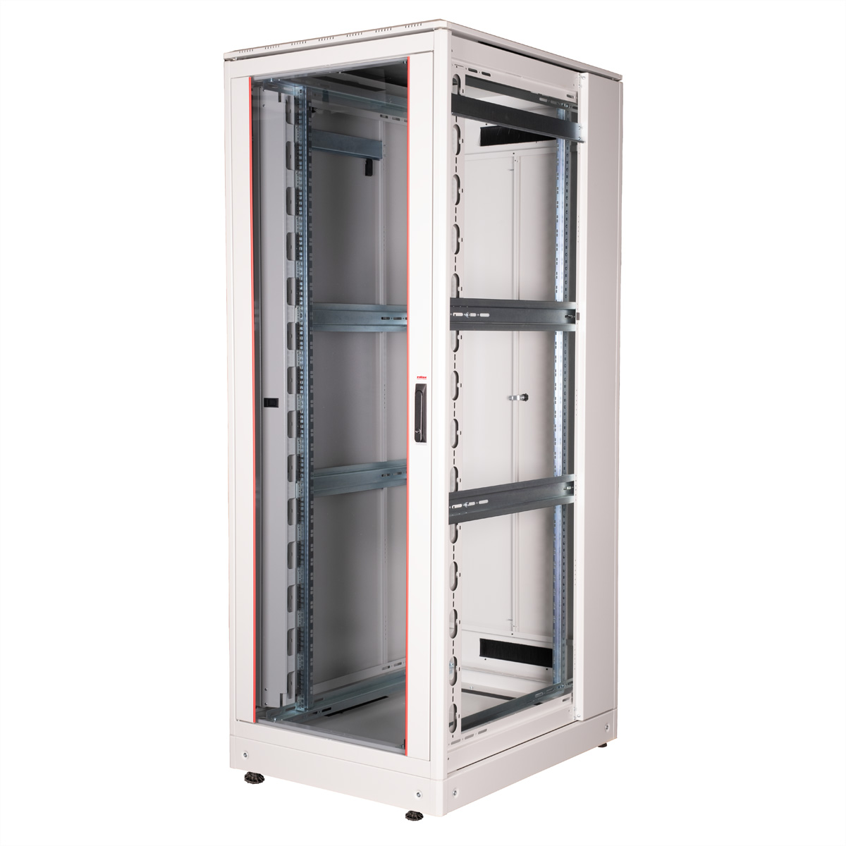 ROLINE 19-Zoll Netzwerkschrank Pro 42 HE, 800x1000 BxT Glastür grau