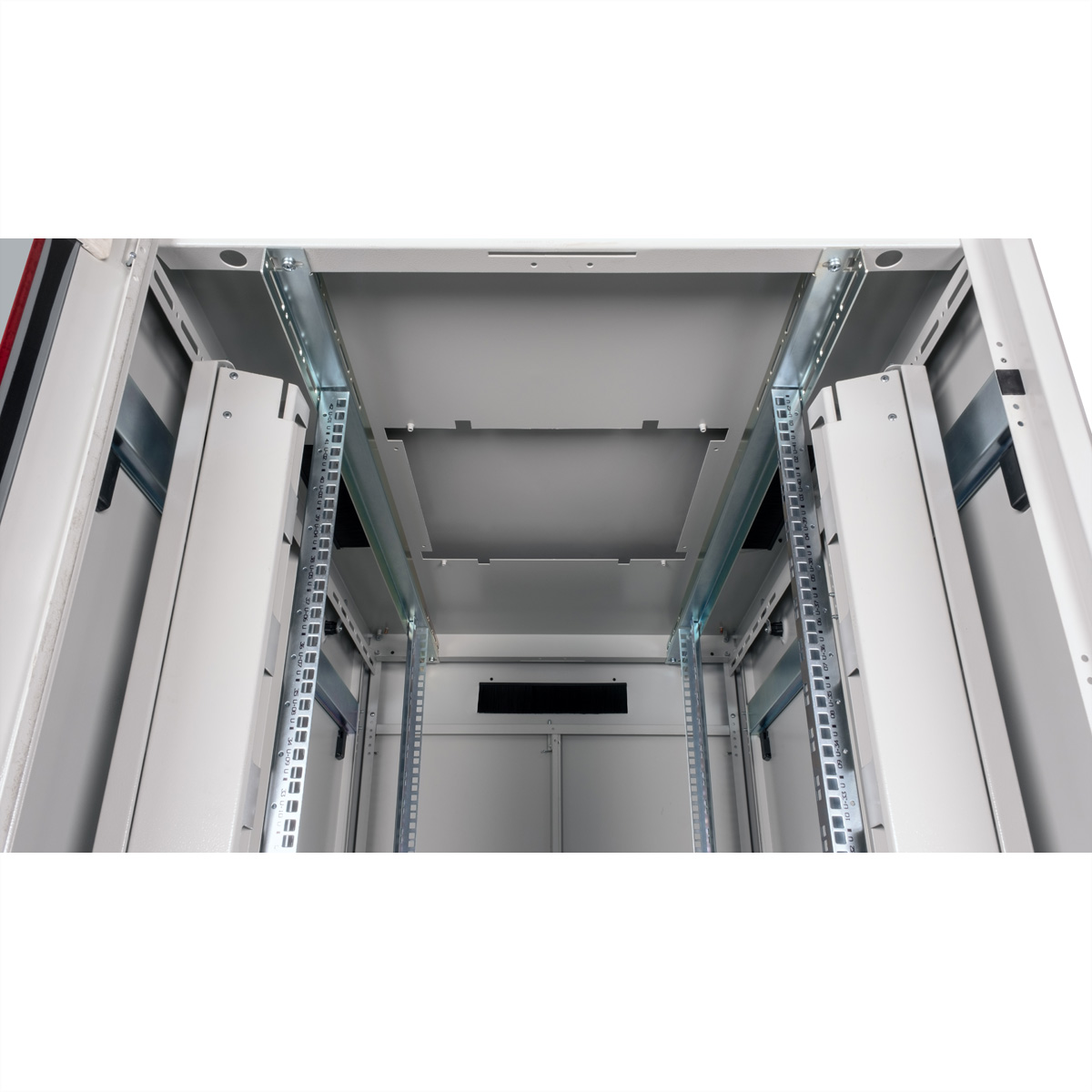 ROLINE 19-Zoll Netzwerkschrank Pro 42 HE, 800x1200 BxT Glastür grau