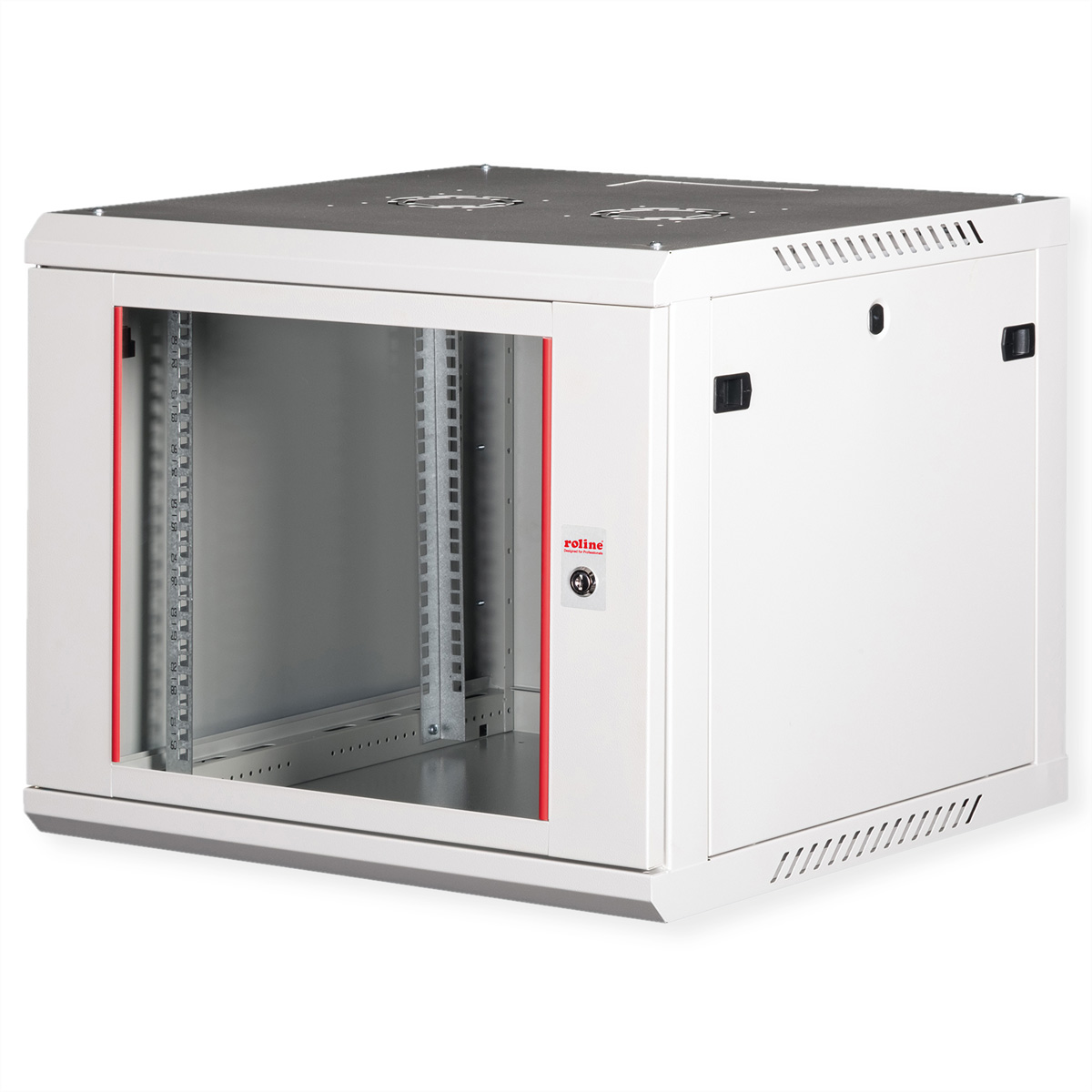 ROLINE 19-Zoll Wandgehäuse Basic Plus 9HE, 600x600 BxT grau