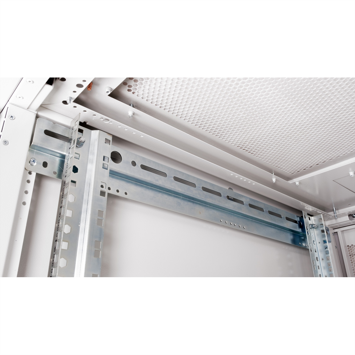 ROLINE 19-Zoll Serverschrank Pro 42 HE, 600x1000 BxT grau Plexiglas