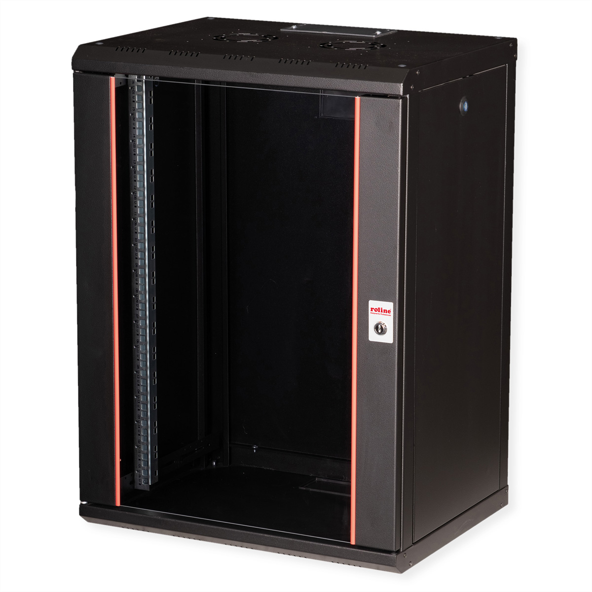 ROLINE 19-Zoll Wandgehäuse Pro 16 HE, 600x450 BxT schwarz