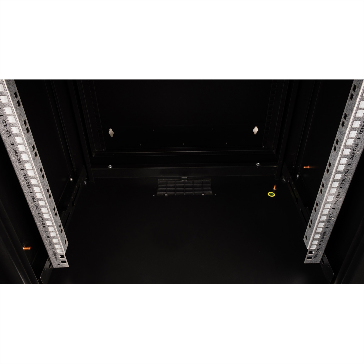 ROLINE 19-Zoll Wandgehäuse Pro 9 HE, 600x600 BxT zweiteilig schwenkbar schwarz