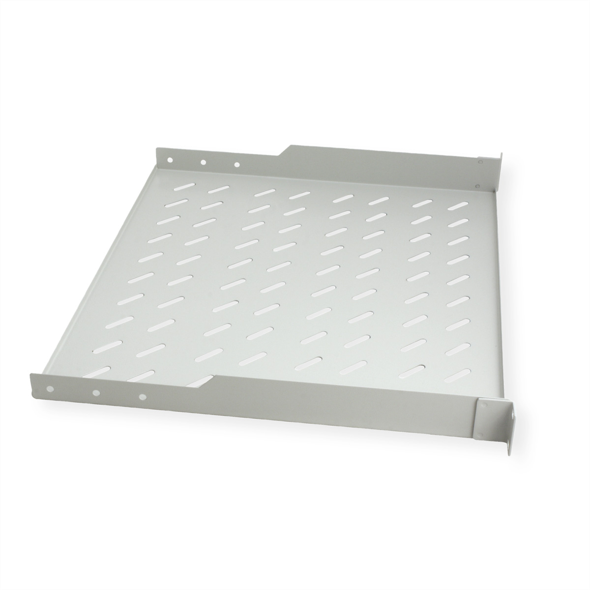 ROLINE 19-Zoll Fachboden 1 HE 400 T, 15kg Tragkraft grau