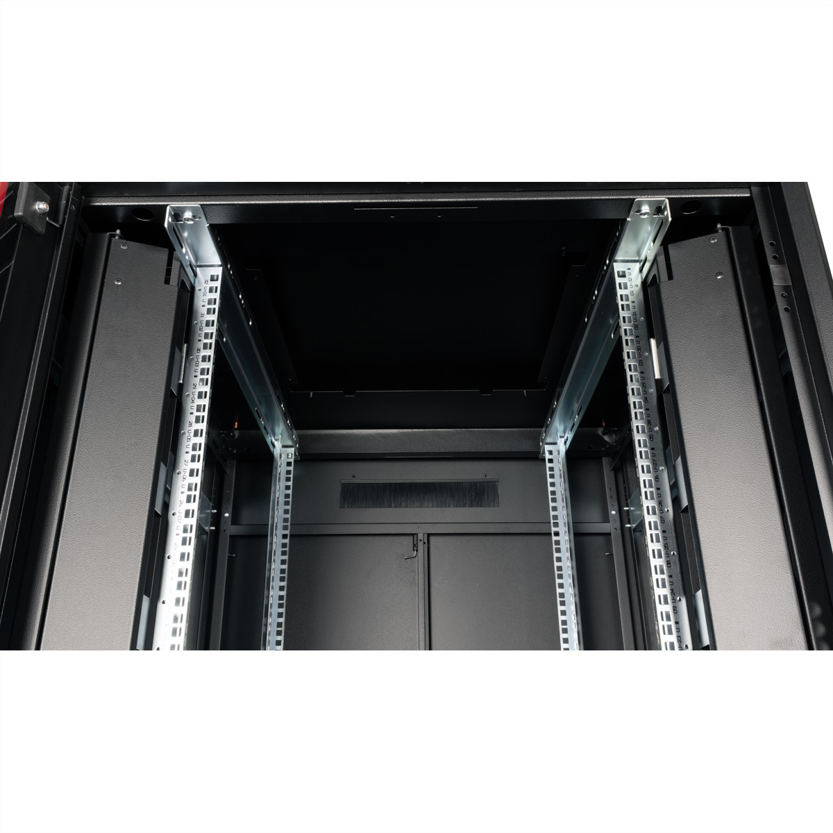 ROLINE 19-Zoll Netzwerkschrank Pro 32 HE, 800x800 BxT Glastür schwarz