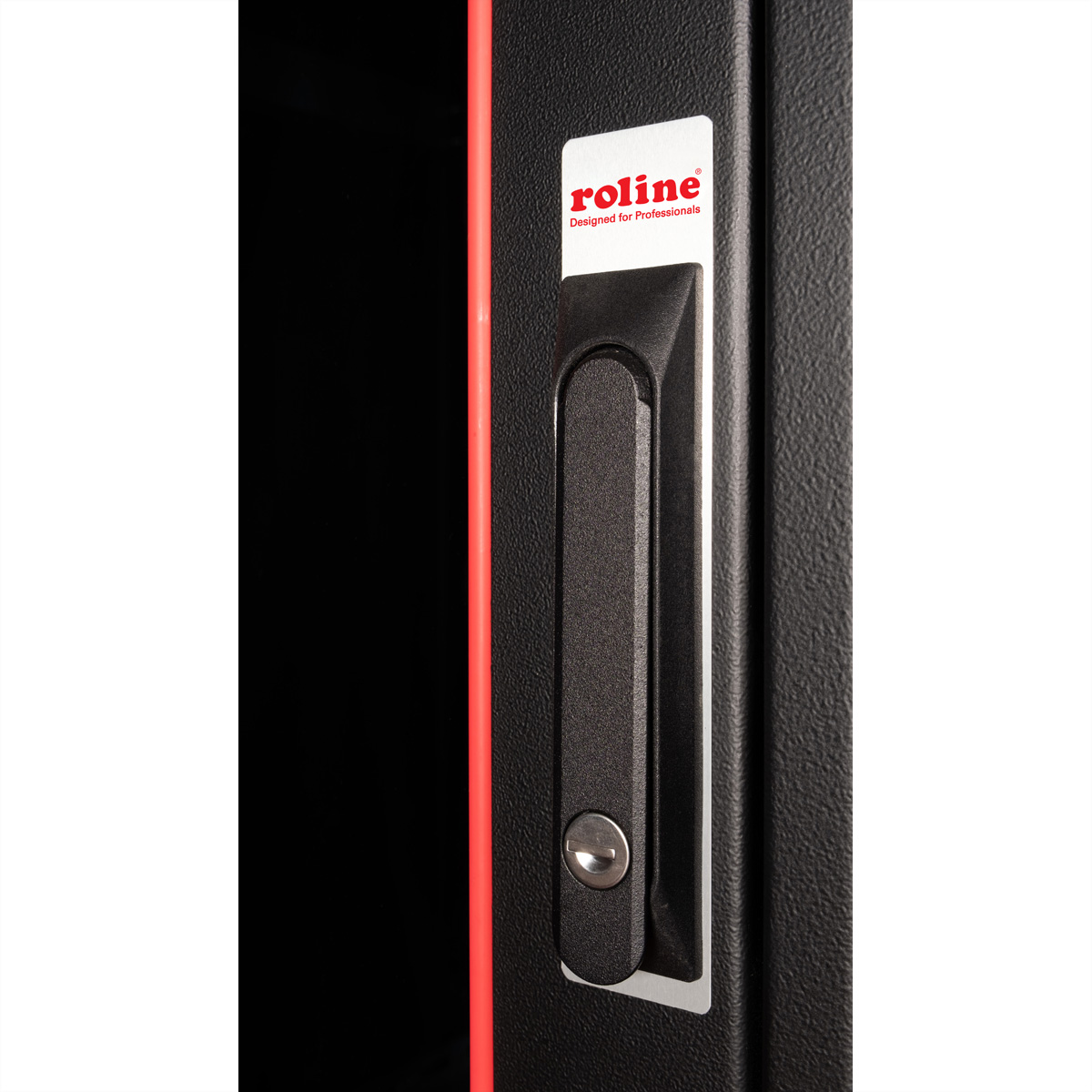 ROLINE 19-Zoll Netzwerkschrank Pro 36 HE, 600x600 BxT Glastür schwarz