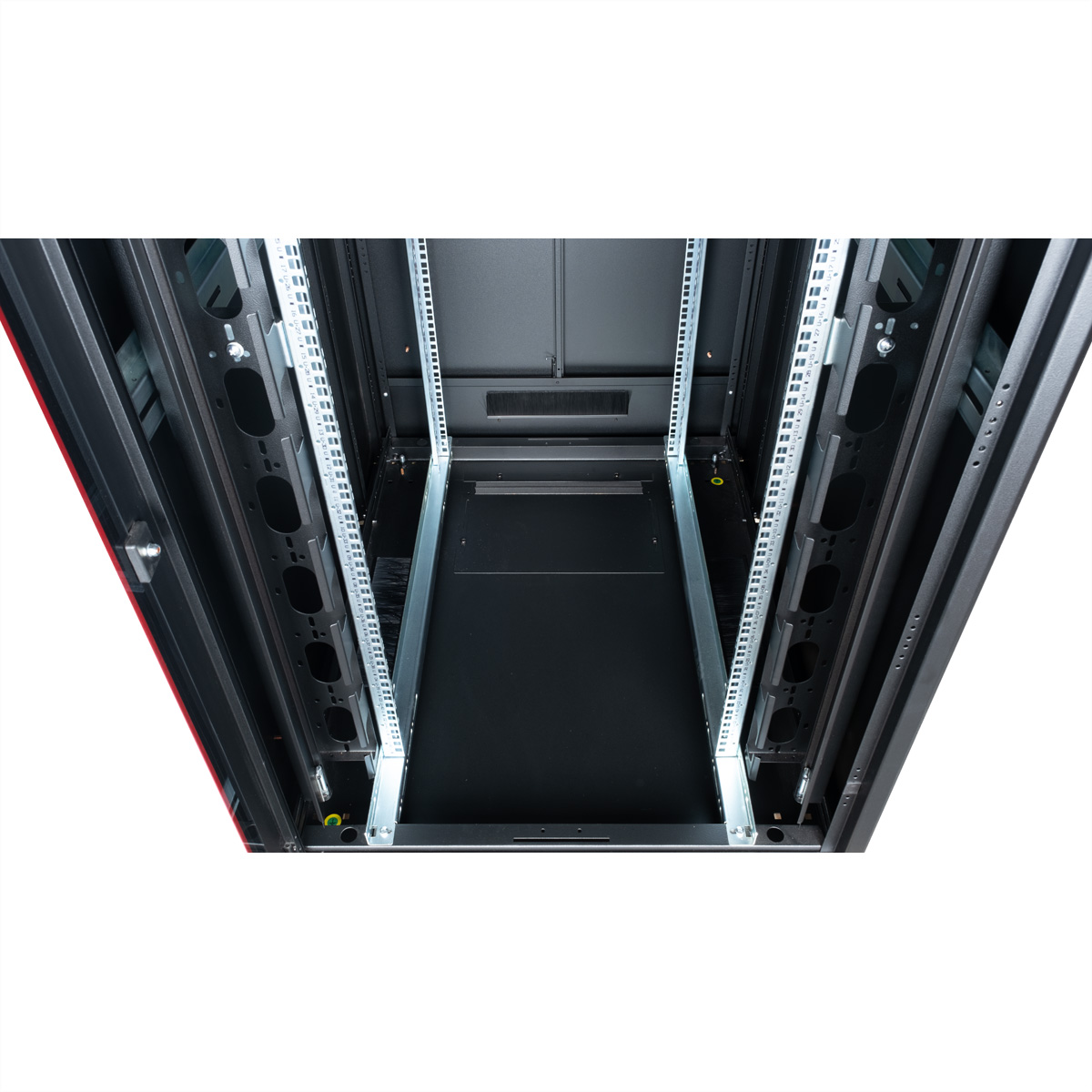 ROLINE 19-Zoll Netzwerkschrank Pro 42 HE, 800x1000 BxT Glastür schwarz