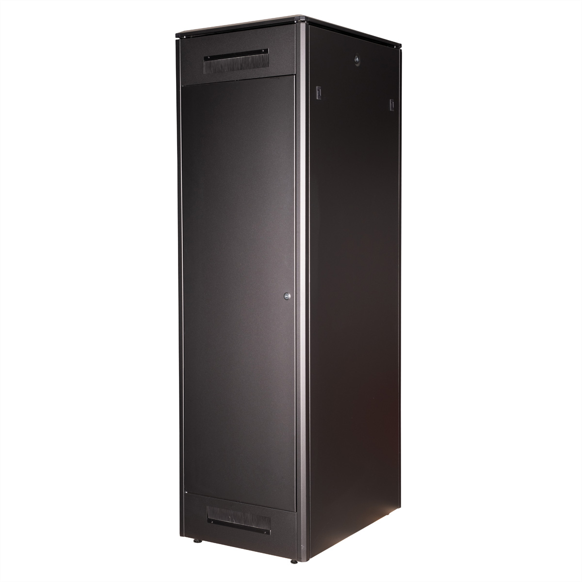 ROLINE 19-Zoll Netzwerkschrank Pro 47 HE, 600x800 BxT Glastür schwarz