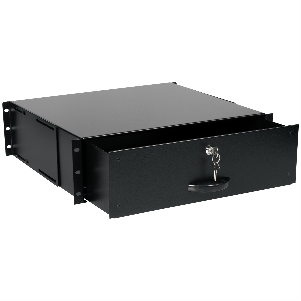 ROLINE 19-Zoll Tastatureinschub 3 HE, 400 T abschließbar schwarz