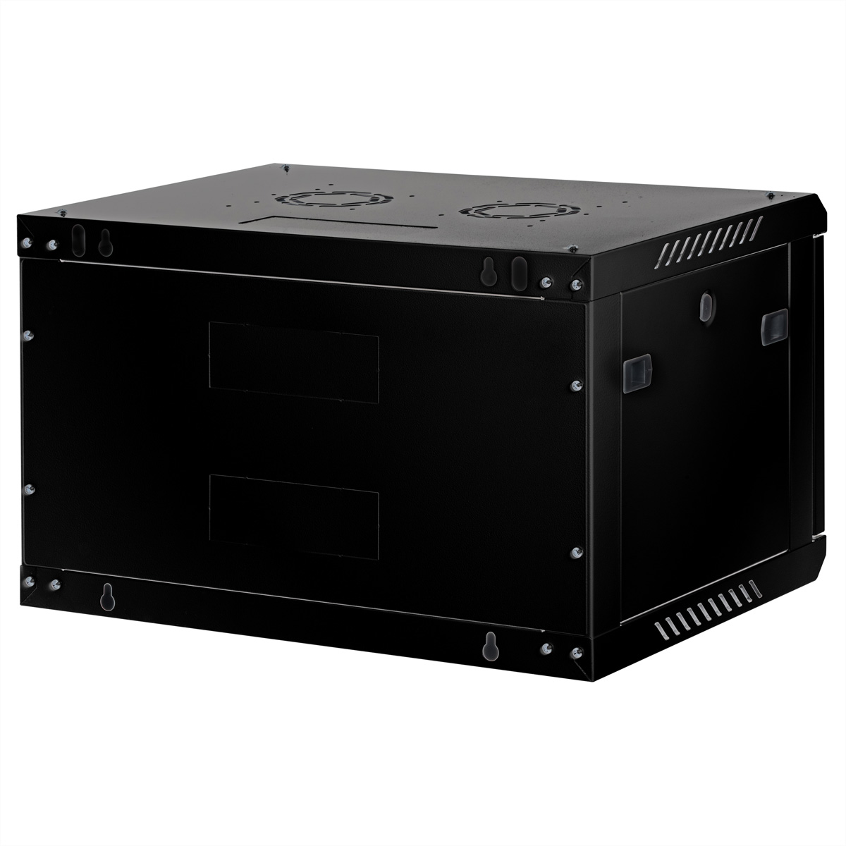 ROLINE 19-Zoll Wandgehäuse Basic Plus 6HE, 600x450 BxT schwarz