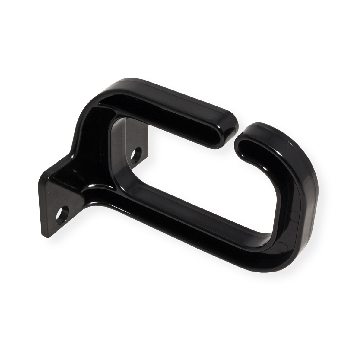 VALUE Kabelöse, 40×80 mm, Kunststoff, schwarz, VALUE  (BILD2)