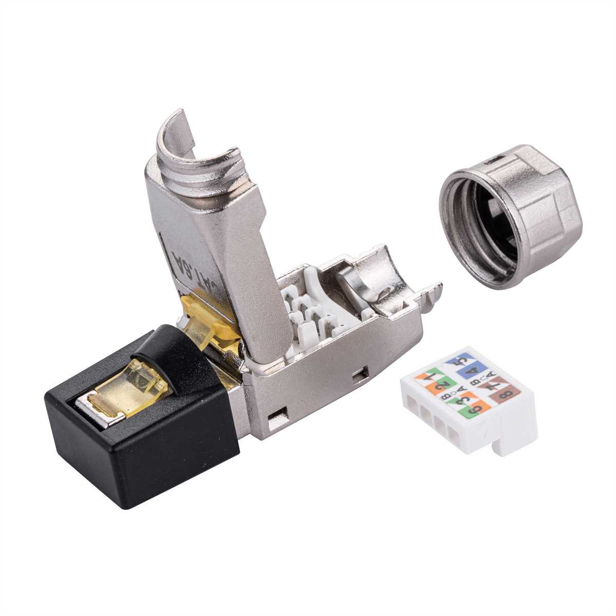 VALUE feldkonfektionierbarer RJ-45 Stecker Cat.6A (Class EA), STP