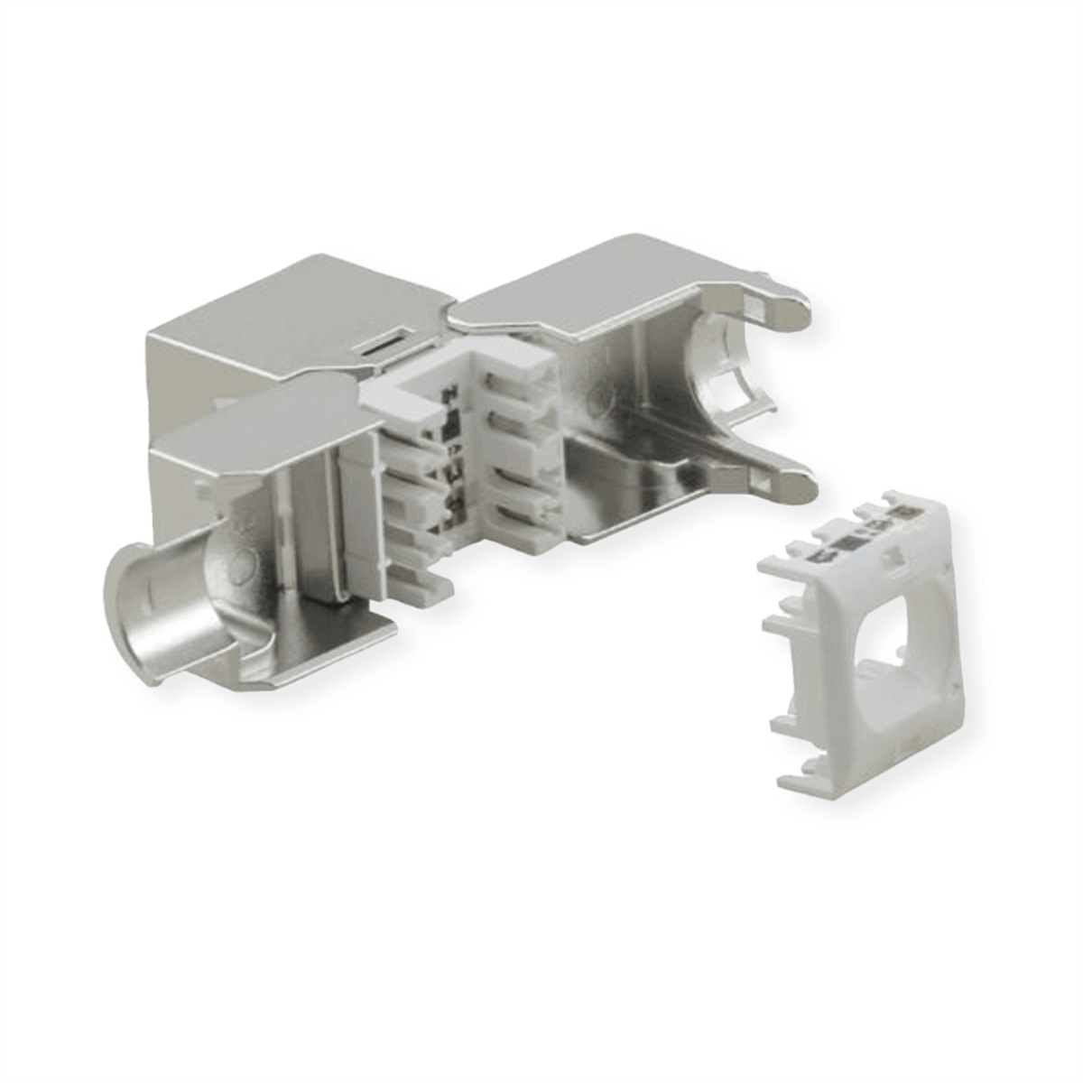 VALUE Kat.6A (Class EA) Keystone, RJ-45, geschirmt, werkzeuglos, SuperSLIM