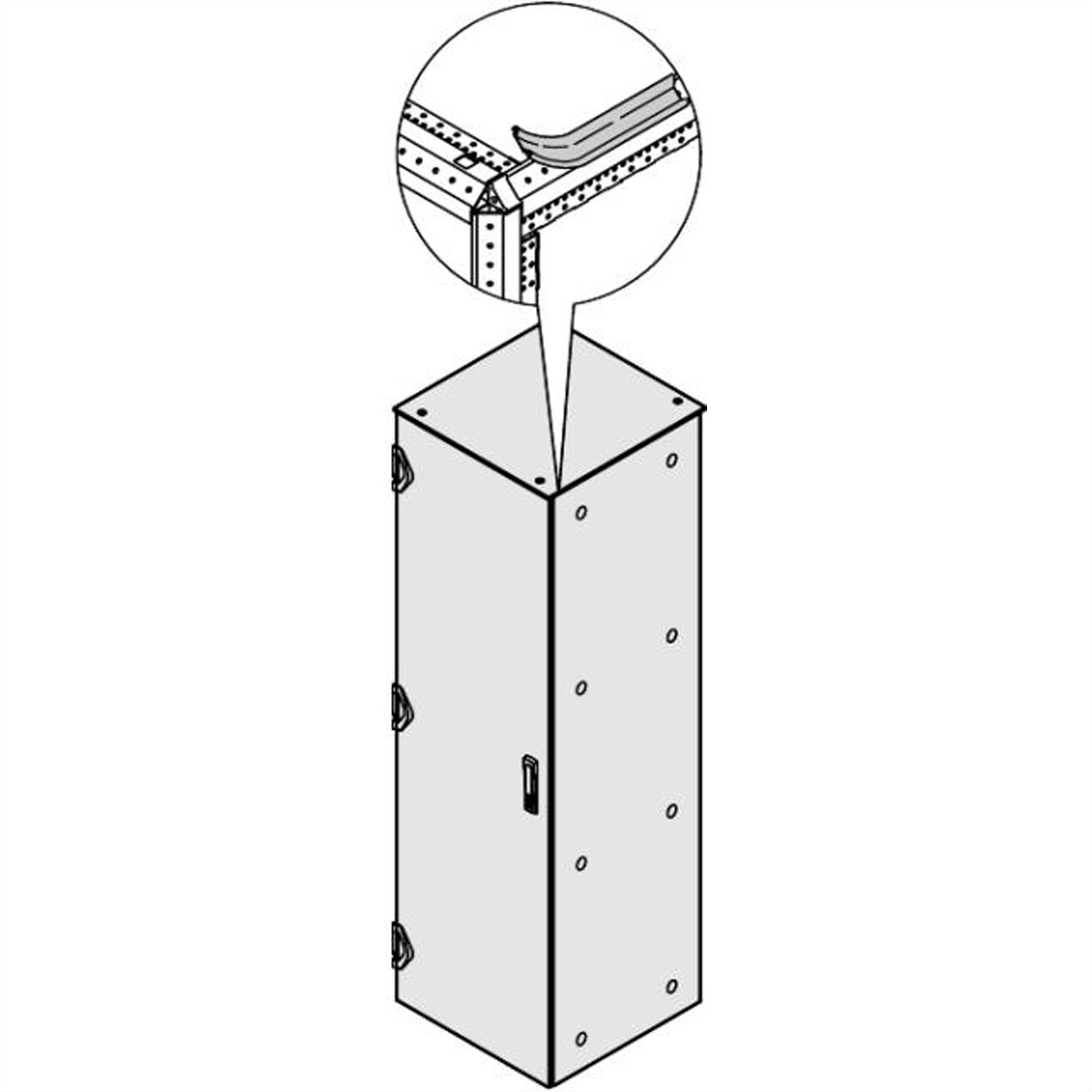 SCHROFF Dichtung - KIT IP55 DICHTUNG SL Varistar