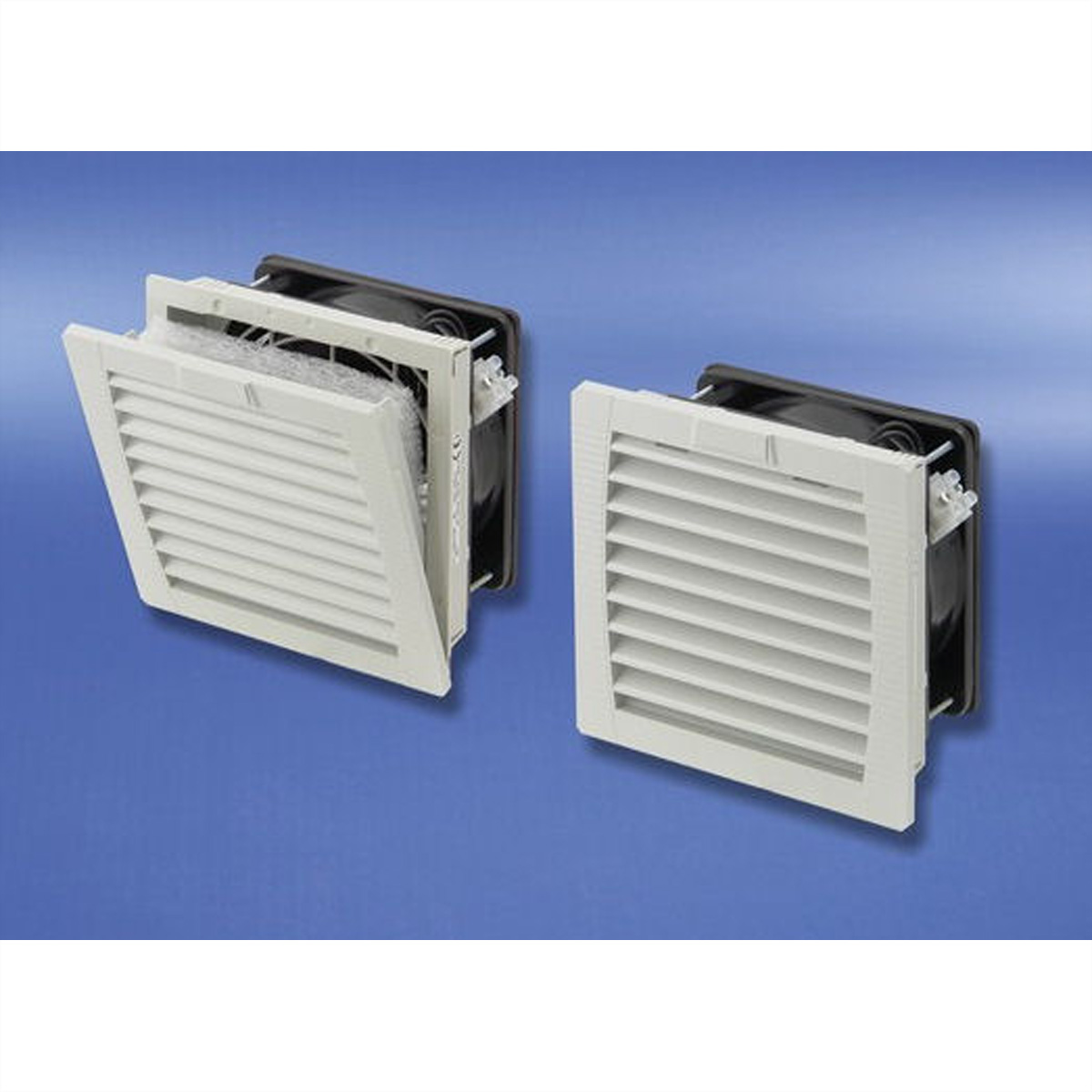 SCHROFF Filterlüfter FL 200, Luftstrom 61 m³/h, 24V Gleichstrom, 50/60HZ, IP54