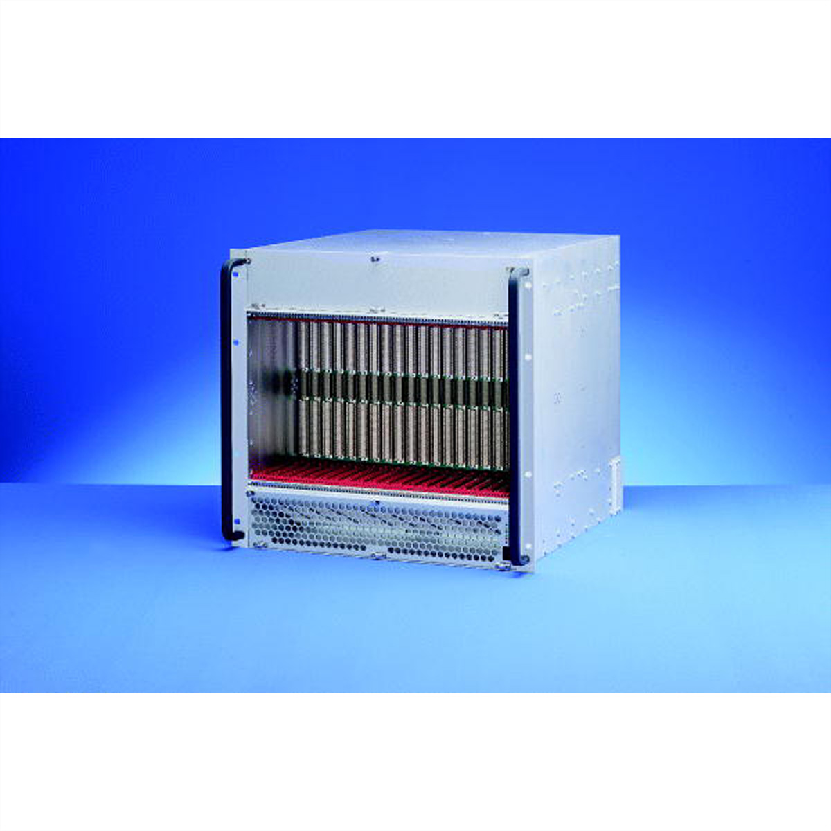 SCHROFF 10 HE, 21 Slot, mit Rear I/O - BGT 10HE 84TE 21SL VME64X V2