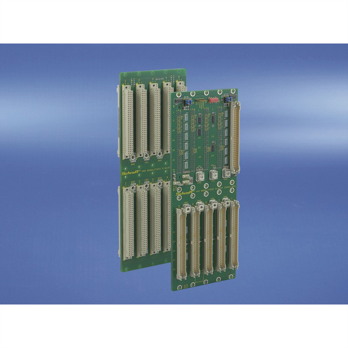 SCHROFF BUSPLATINE 5SLOT MONO EDC