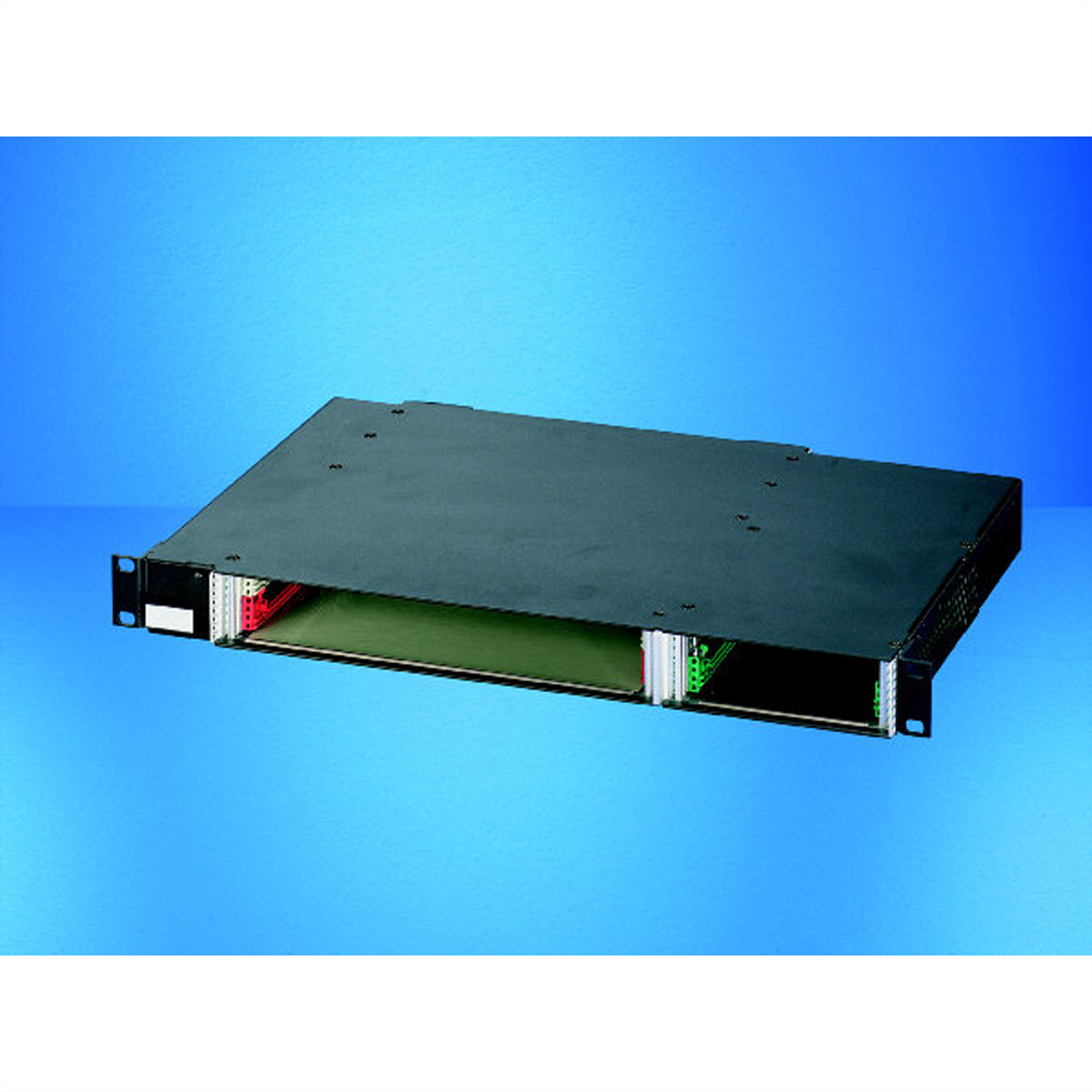 SCHROFF 1 HE, 2 Slot, mit Rear I/O, für 19