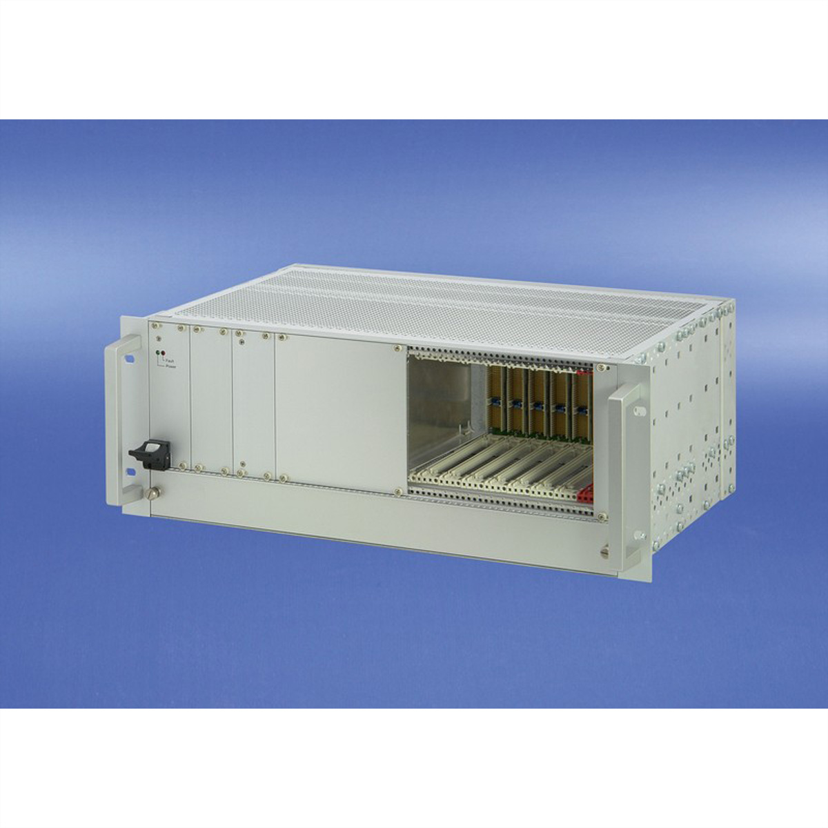 SCHROFF System, 4 HE, 8 Slot, mit Rear I/O, 19