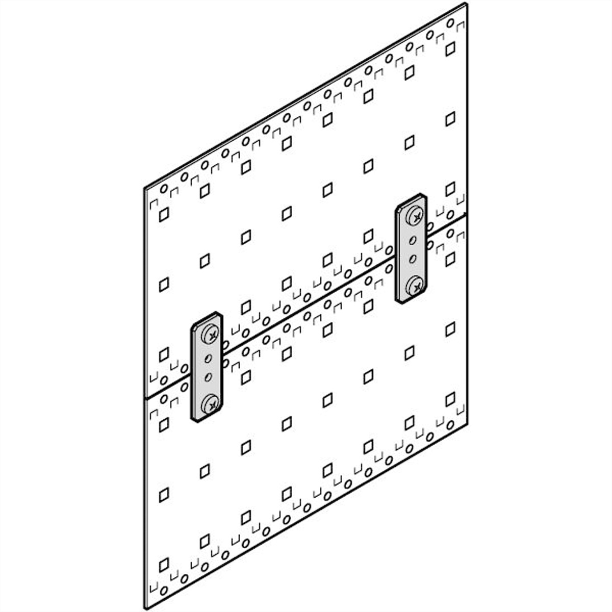 SCHROFF 21101954 19 Zoll Netzwerkschrank-Seitenwand