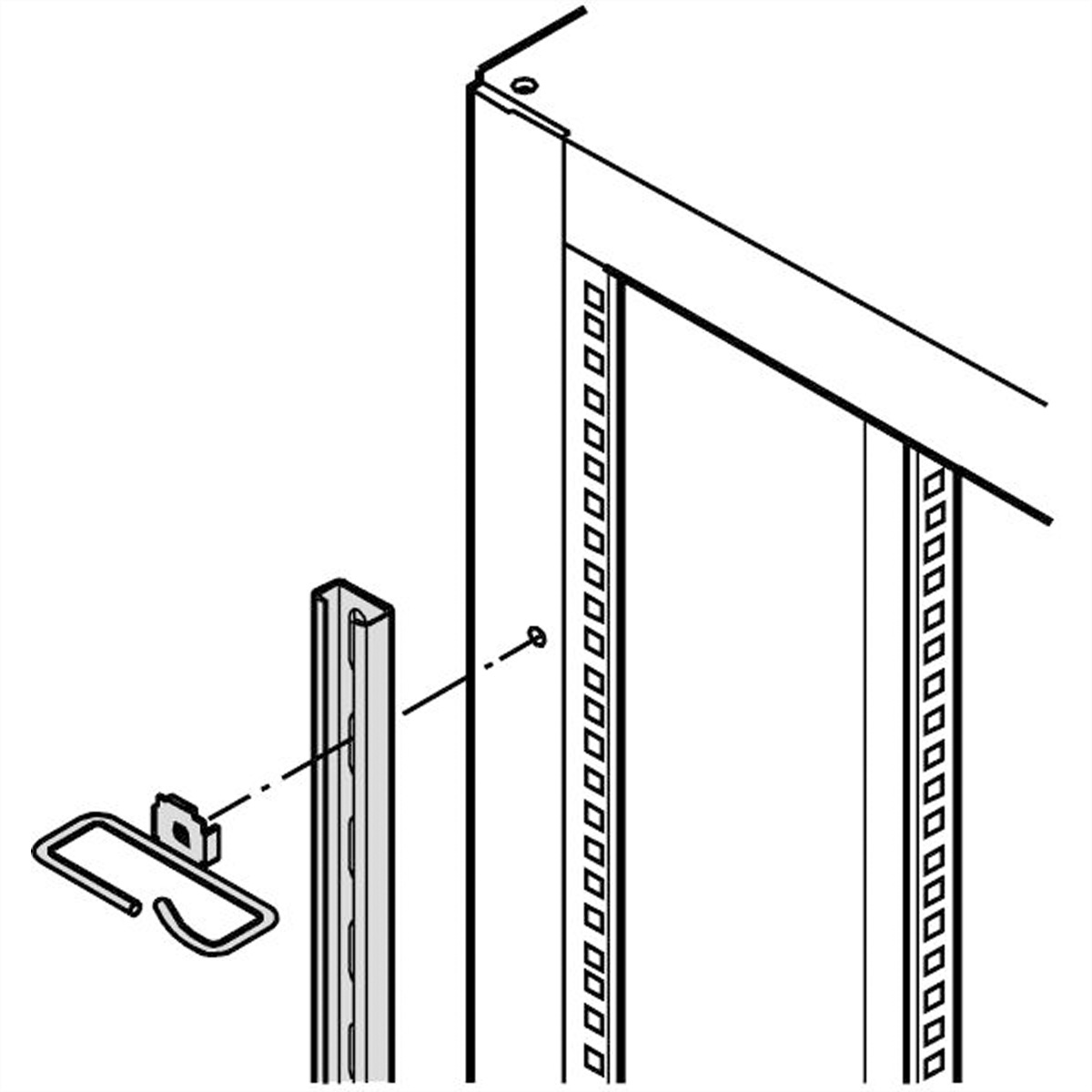 SCHROFF C-Profile - C-PROFIL 1050LG.F.24HE LABR., 20118461 (BILD2)