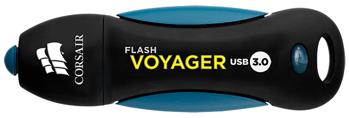 Corsair 16GB Voyager V2 USB-Stick USB Typ-A 3.2 Gen 1 (3.1 Gen 1) Schwarz, Blau