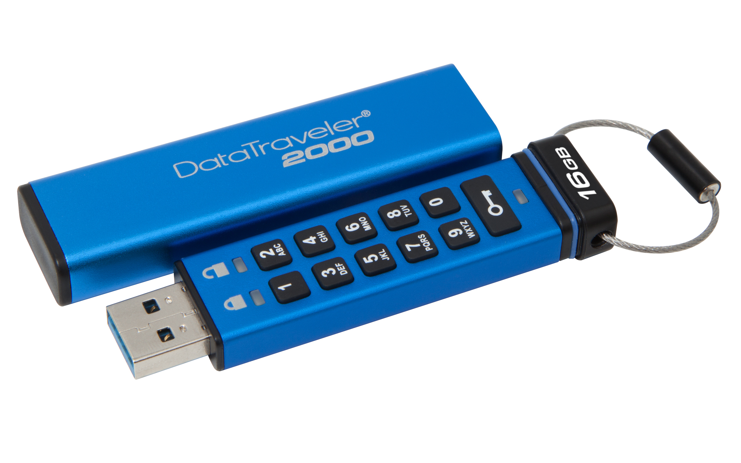 Kingston Technology DataTraveler 2000 16GB USB-Stick USB Typ-A 3.2 Gen 1 (3.1 Ge