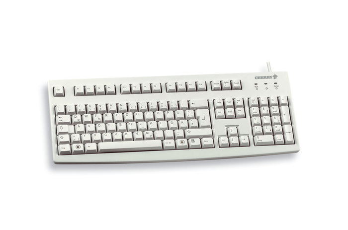CHERRY G83-6105LUNGB-0 Tastatur USB QWERTY Englisch Grau