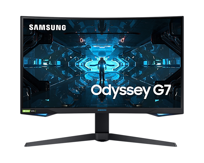 Samsung Odyssey C27G74TQSR 81,3 cm (32 Zoll) 2560 x 1440 Pixel Quad HD QLED Schw
