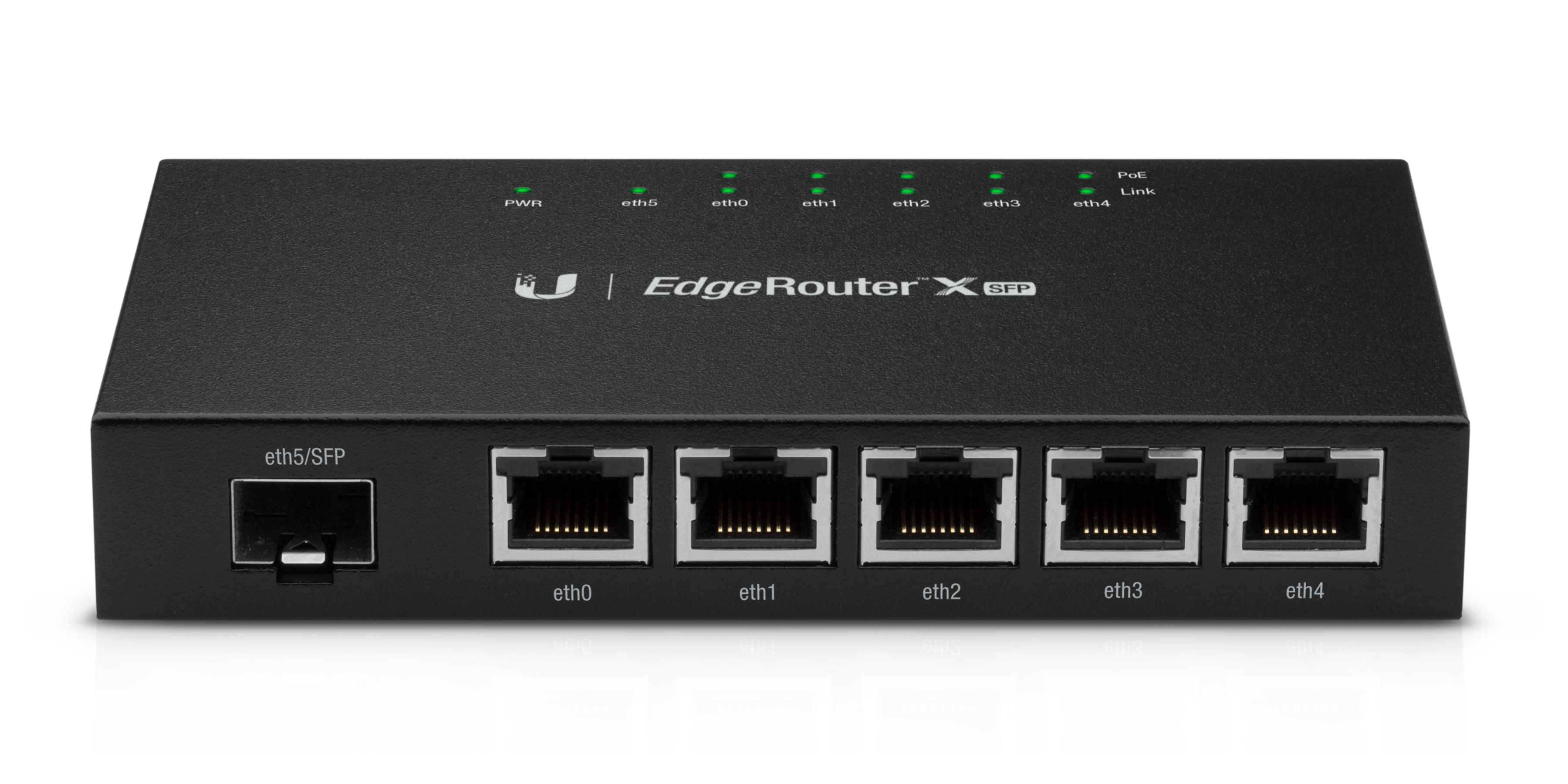 Ubiquiti ERX PoE Edge Router X 5Port 24V Passive PoE, passthrough