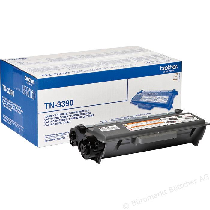 Brother TN-3390P - 12000 Seiten - Schwar