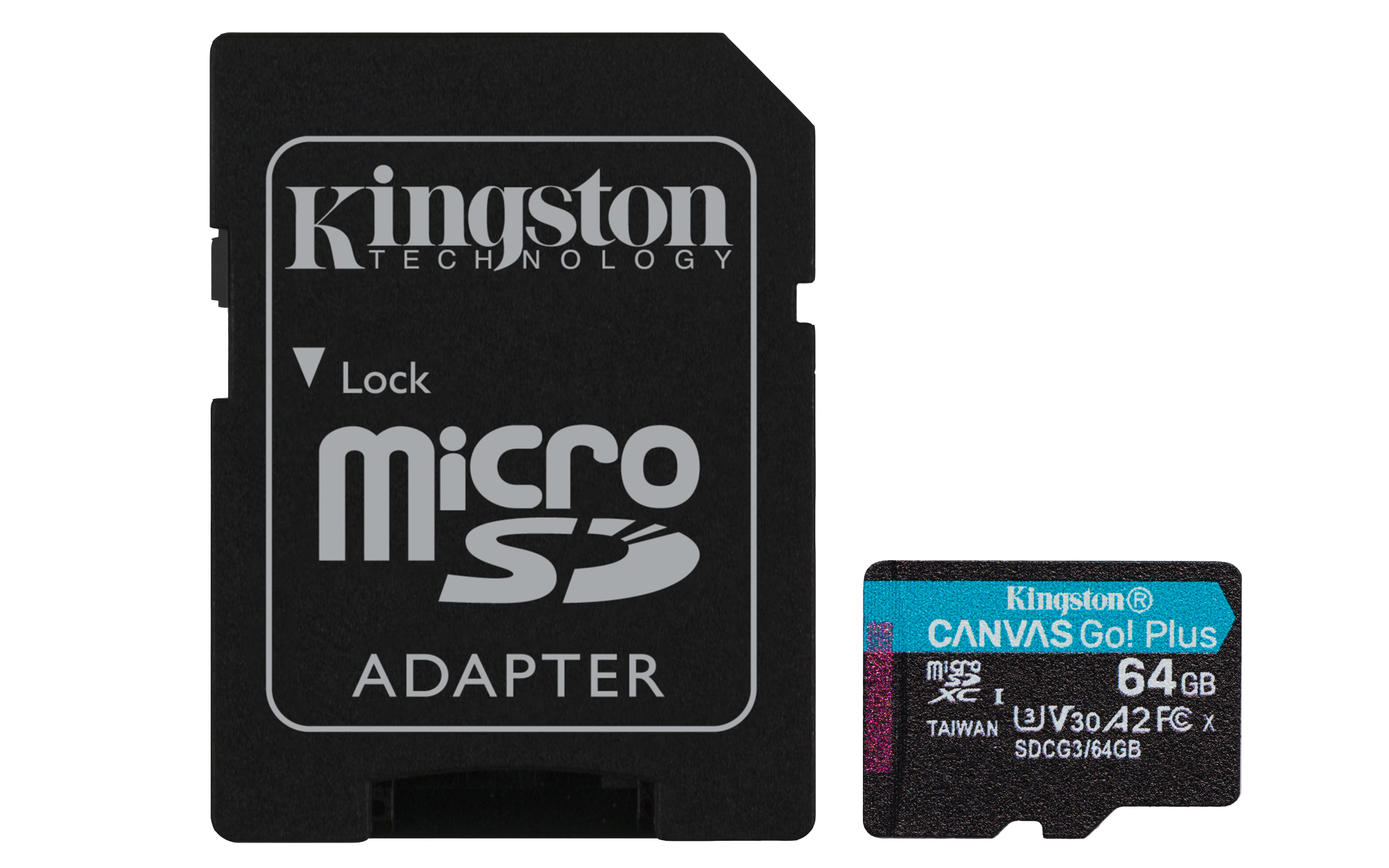 Kingston Technology Canvas Go! Plus Speicherkarte 64 GB MicroSD Klasse 10 UHS-I